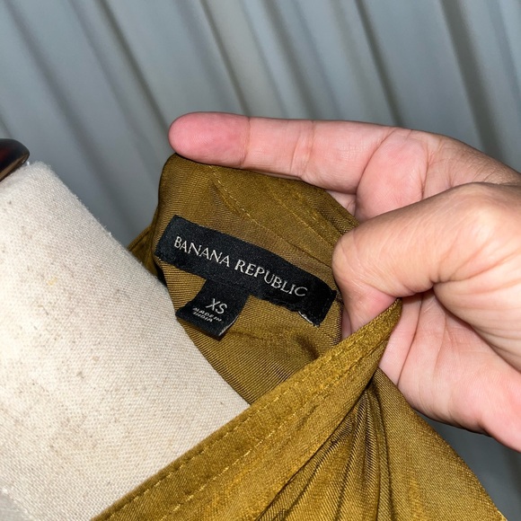 Banana Republic Ravina Sleeveless Safari Shirt Dress - Picture 8 of 8